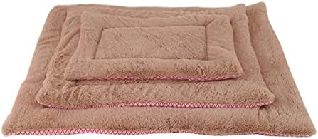 Dikdörtgen sıcak köpek yatağı Ev Yastık Pet Uyku Battaniye Kedi Yastık Yatak için Uygun Küçük / Büyük Köpek kanepe yastığı (Renk: Peluş