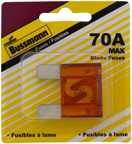 Bussmann (BP/MAX-70-RP) Maksimum 70 Amp Bıçaklı Sigorta