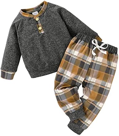 Çok müteşekkirim Yürümeye Başlayan Erkek Bebek Giysileri Sonbahar Uzun Kollu Eşofman ve Pantolon Kış Kıyafetler Bebek Erkek eşofman