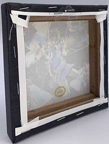 Üretken Sanat Galerileri Zelda Tuval Baskı Posteri Duvar sanat dekoru (6x6 inç) - Bağlantı Dört Şampiyonu Hyrule-Daruk, Mipha, Revali