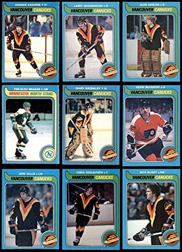 1979-80 O-Pee-Chee Vancouver Canucks Takım Setine Yakın Vancouver Canucks (Set) ESKİ + Canucks