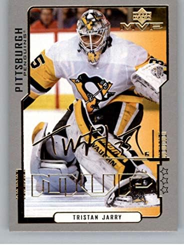 2020-21 Üst Güverte MVP 20th Yıldönümü Üçüncü Yıldız 49 Tristan Jarry Pittsburgh Penguins NHL Hokey Ticaret Kartı