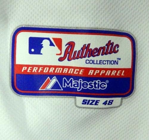 2014 San Diego Padres Cory Luebke 52 Oyun Kullanılmış İmzalı Beyaz Forma SDP0934 - Oyun Kullanılmış MLB Formaları