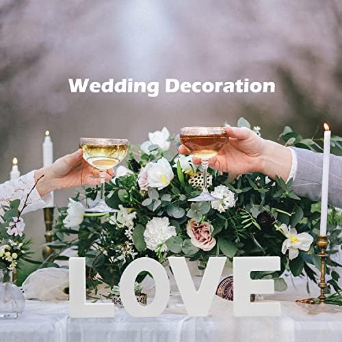 Düğün Masası için aşk İşareti, Büyük Aşk Ahşap Harfler, Parti Dekorasyon Öğeleri, Baş Masa Düğün Ahşap Mektup, Sadece Evli İşareti
