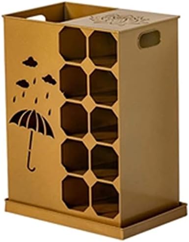 JSFSIM Şemsiye Standları, Şemsiye standı otel işletmesi,Bağımsız Damlama tepsisi,altın (Beyaz Renk)ile 22 Uzun ve kısa şemsiye tutabilir
