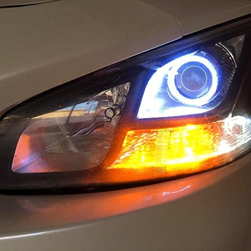 Araba-EyeQ Süper Parlak BAY15D 1157 LED Ampuller Dönüş sinyal ışıkları Değiştirme, Amber Sarı 2357 3496 1157NA 1157A 7528 Flaşör Lambaları