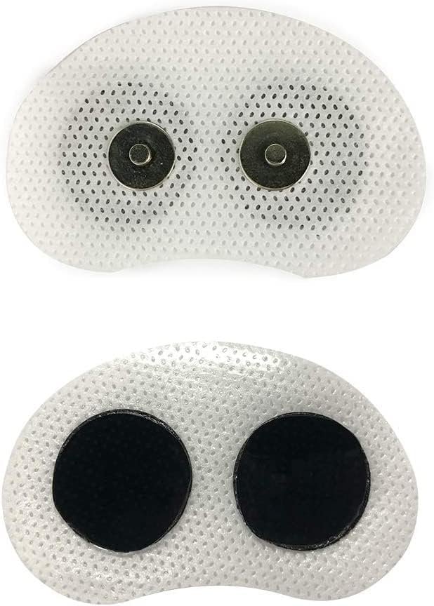 60 adet Yapıştırıcı Elektrot Yama Snorelab 3.0 Pro / 5.0 Pro / 6.0 Pro İletken Şeritler Horlama Daire Çene Boğaz Anti Horlama Cihazı
