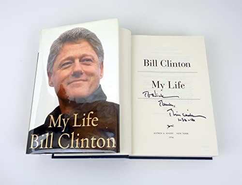 Başkan Bill Clinton İmzalı İmza Hayatım 1. Baskı / 1. Hata Baskı Kitabı PSA / DNA COA