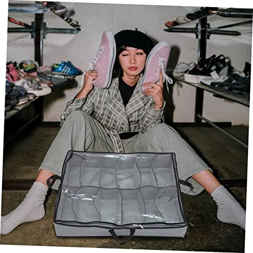 DEPİLA Kutusu Kasa Depolama Çanta Altında Katlanabilir Çorap Battaniyeler Oda Tarzı Kazaklı Sağlam Konteyner Yatak Düzenleyici İç Çamaşırı
