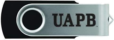 UXG, Inc. Arkansas Üniversitesi Çam Tutkunu - 8GB 2.0 USB Flash Sürücü-Siyah
