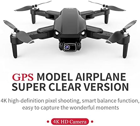 GPS Drone 4K Çift HD Kamera Profesyonel Hava Fotoğrafçılığı fırçasız motor Katlanabilir Quadcopter RC Distance1200M (Renk: Gri 3B Sırt
