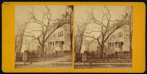 Fotoğraf: Stereografın Fotoğrafı,Dickinson Koleji'ndeki Binalar, c1865, Carlisle, Pensilvanya