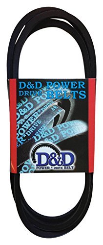 D & D PowerDrive 915W7 Universal Manufacturing Yedek Kayış, 3 L, 1 Bant, 23 Uzunluk, Kauçuk