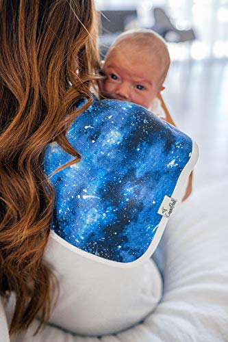 Bakır İnci Bebek Geğirmek Bez Büyük 21 x 10 Boyutu Premium Emici Üç Katmanlı 3 Paket Hediye Seti Galaxy