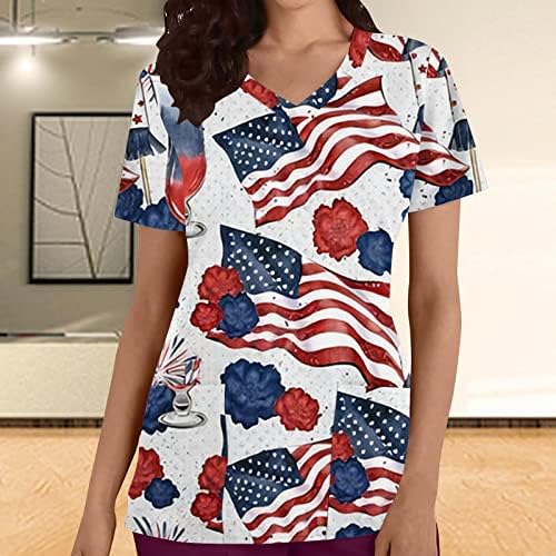 Kadın T-Shirt Yaz 2023 Moda Rahat Düz Yuvarlak Boyun Kısa Kollu Cepler bol tişört Kazak Tops