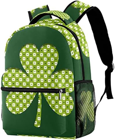 KAPOHU Yeşil Shamrock Yonca Rahat okul erkekler için sırt çantası Kızlar Laptop Sırt Çantası Seyahat Çantası Erkekler Kadınlar için