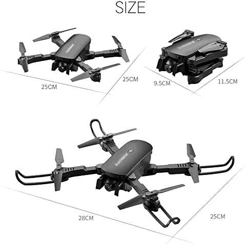 Yetişkinler için Kameralı UJIKHSD Drones 4K, FPV İletim, Yol Noktası Sinek, Otomatik Eve Dönüş, Beni Takip Et, 3D Çevirme, Uzun Uçuş