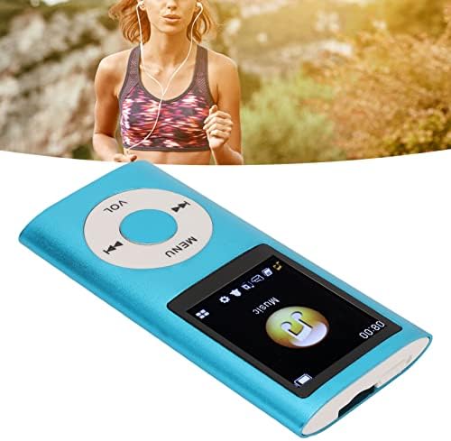 MP3 Çalar, Bluetooth'lu Mp3 Çalar, Şık Çok Fonksiyonlu Kayıpsız Ses İnce 1.8 inç LCD Ekran Taşınabilir MP3 Müzik Çalar, Taşınabilir