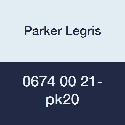 Parker Legris 0674 00 21-pk20 Legris 0674 00 21 Polietilen Susturucu, 1/2 BSPP Erkek (20'li Paket)