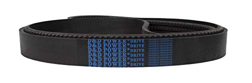 D & D PowerDrive 5VX870 / 04 Bantlı Kayış, 5/8 x 87 OC, 4 Bant, Kauçuk