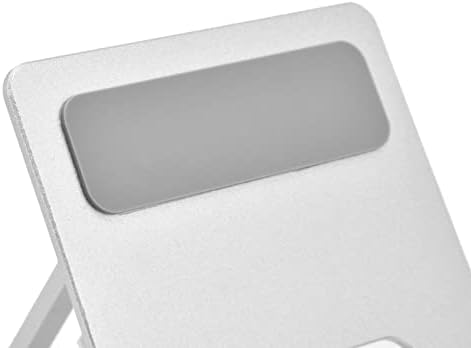 01 02 015 Cep Telefonu Tutucu, ayarlanabilir Tablet Standı Taşınabilir Gümüş Kaymaz Ofis için Oturma Odası için Ev için