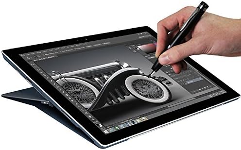Broonel Gri İnce Nokta Dijital Aktif Stylus Kalem ile Uyumlu Samsung Galaxy Tab S2 Touchpad 8 inç