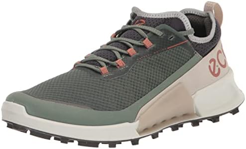 ECCO Erkek Bıom 2.1 Düşük Tekstil Trail Koşu Ayakkabısı, Soğuk Yeşil / Soğuk Yeşil / Çakıl Nubuk, 9-9. 5