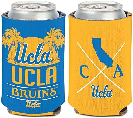 Fanatikler UCLA Bruins Hipster / Logo 1'li Paketi 12 oz soğutabilir. (Katlanabilir, 2 Taraflı Tasarım)