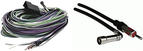 Metra 99-5716 Toros için Gösterge Paneli Kiti / Kablo Demeti ve 40-FD10 Ford Anten Adaptörlü Samur 00-03 Kiti