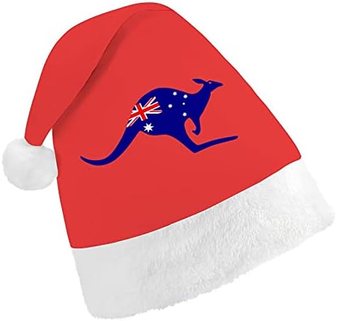 Avustralya Kanguru Bayrağı Noel Şapka İçin Yeni Yıl Tatil Parti Cosplay