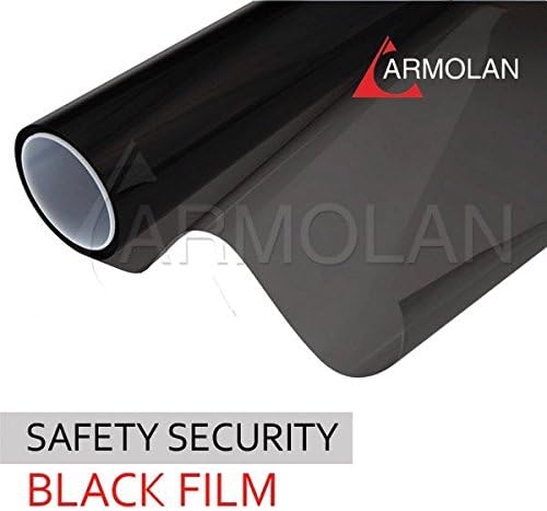 Güvenlik Güvenlik Siyah Pencere Renklendirme Filmi 60 4 MİL
