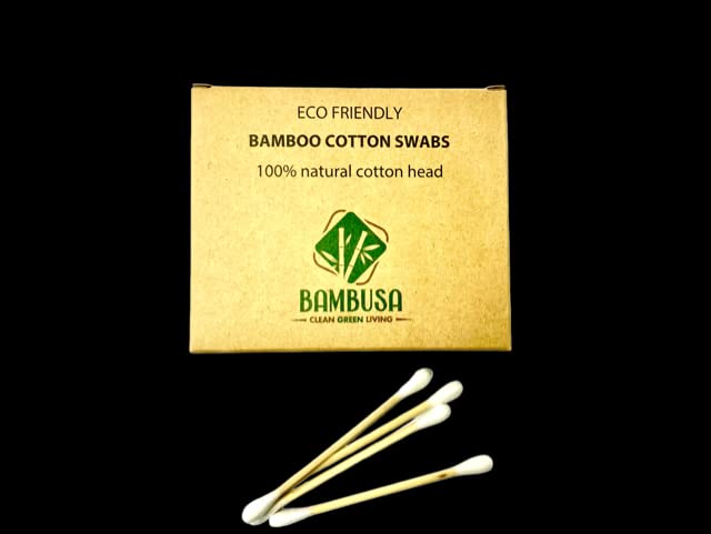 Bambusa Eko Pamuklu Çubuklar Güçlü Bambu Ağacı ve Plastik İçermez