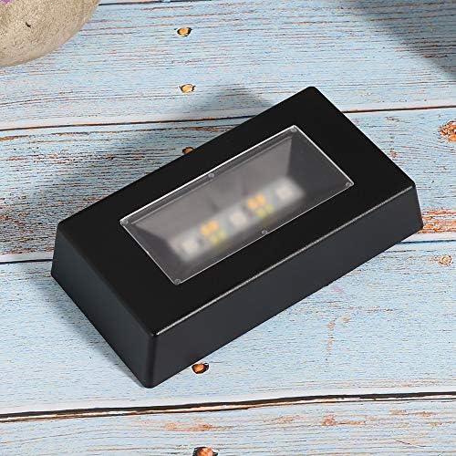 GOTOTOP Kristal Ekran Standı Tabanı, LED ışıklı Ekran Plakası Renkli Gösteri Standı Kaide 7 Aydınlatma Modları teşhir tabanı için USB