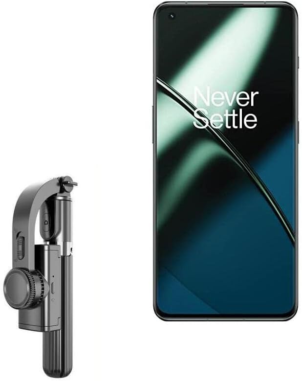 BoxWave Standı ve Montaj ile Uyumlu OnePlus 11 5G-Gimbal SelfiePod, Selfie Sopa Uzatılabilir Video Gimbal Sabitleyici OnePlus 11 5G