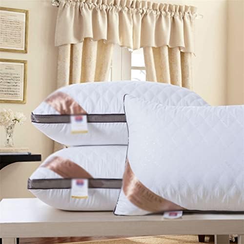 FZZDP Boyun Koruma Ev Pamuk Pillow1 Adet Otel Standart Aşağı İpek Yastık Yıkanabilir Yastık
