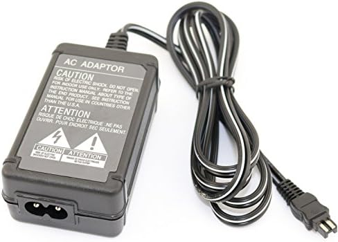 Süper Güç Kaynağı AC/DC Adaptör Şarj Cihazı Sony HandyCam HDR-CX130, HDR-CX160, HDR-CX180, HDR-PJ10, HDR-HC28 Kamera
