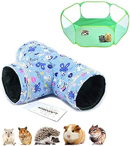 Kobay Tünel ve Küçük Hayvan Oyun Parkı, Eğlenceli Pet Hideaway Oyun Oyuncak, Küçük Hayvanlar C&C Kafes Çadır, Hamster için Pet Oyun