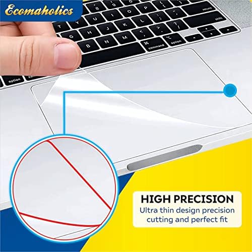 (2 Adet) Ecomaholics Dizüstü Dokunmatik ped Koruyucu Kapak için HP Chromebook 14 (14b-nb0000) 14 inç Dizüstü Bilgisayar, şeffaf Parça