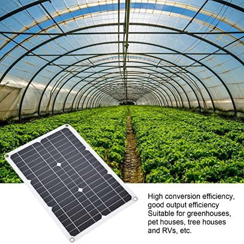VTOSEN güneş PANELI, Çift USB Bağlantı Noktası, Çok Yönlü Taşınabilir güneş panelı Şarj Cihazı, Yüksek Verimlilik, Fotovoltaik Şarj