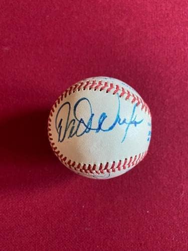 Roger Clemens, İmzalı (JSA Mektubu) Çok İmzalı Beyzbol (Kıt / Vintage) - İmzalı Beyzbol Topları