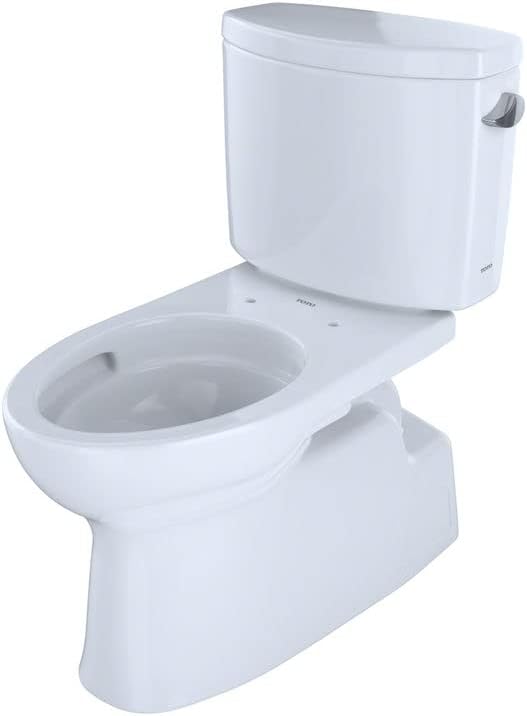 Toto CST474CEFRG-01 Vespin Evrensel Yükseklik Etekli Tuvalet Sağ El Açma Kolu Pamuk Beyaz - 2 Parça