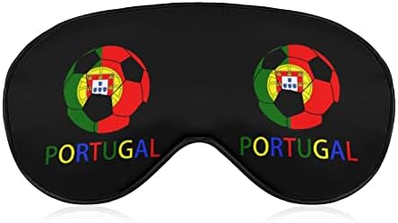 Portekiz Futbol göz maskesi uyku körü körüne ayarlanabilir kayış blokları ışık kör seyahat uyku Yoga şekerleme