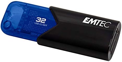 Emtec Click Easy B110 USB 3.0 (3.2) Flash Sürücü 16 GB Harici Depolama-Kırmızı, Siyah