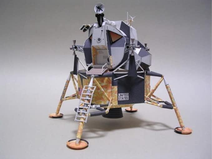 Apollo 11 Kağıt Model Seti Oyuncak Çocuk Hediyeleri
