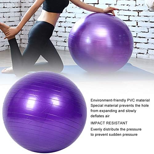 ZYHHDP Yoga Topu, Kalınlaşma Egzersiz Topu Sandalye, Ev Egzersiz Vücut Şekillendirme Egzersiz Topu Gebelik için, Ofis ve Fizik Tedavi