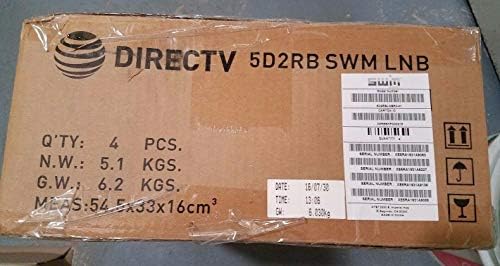 İnce Çanak 5d2rblnb için DırecTV swm5-21 Tuner UltraHD lnb