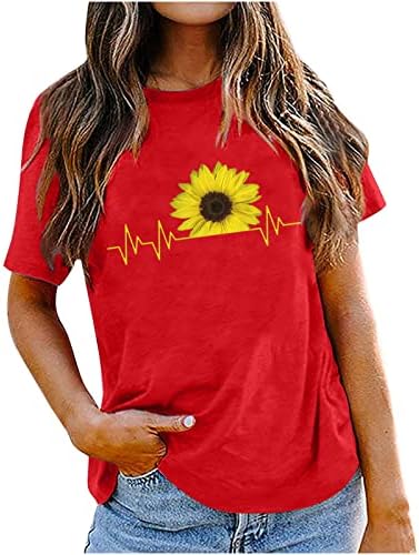 Genç Kızlar Kısa Kollu %2023 Giyim Pamuk Ekip Boyun Grafik Bluz Tshirt Sonbahar Yaz Tshirt Kadınlar için AC AC