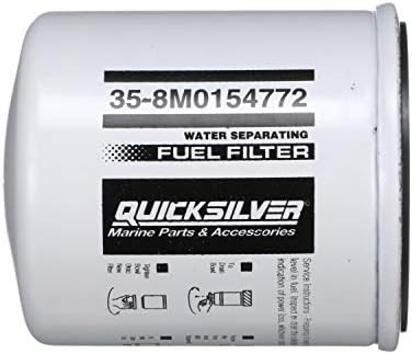 Quicksilver 8M0154772 Su Ayırma yakit filtresi Seçmek için Johnson ve Evinrude Dıştan Takma Motorlar