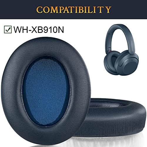 Sony WH-XB910 XB910N Ekstra Bas Gürültü Önleyici Kulaklıklar için SOULWİT Kulak Yastıkları Yastıkları Değiştirme, Sony WHXB910N Kablosuz
