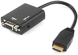 VGA ve Ses Çıkışı ile 0.1 M 0.3 FT V1.3 HDMI Dönüştürücü Kablosu 0.1 M